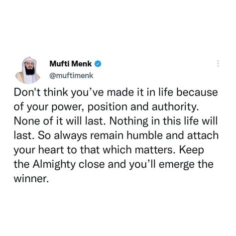 Islamic Lectures on Instagram: “#muftimenk #islamiclectures” Islamic Lectures, Mufti Menk, Words Of Wisdom, Quotes, On Instagram, Quick Saves, Instagram