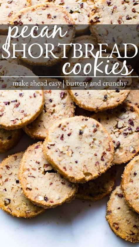 Cocoa Nibby Pecan Shortbread Cookies Crunchy Shortbread Cookies, Vanilla Bean Cookies, Best Shortbread Cookie Recipe, Christmas Shortbread Cookies, Easy Shortbread Cookie Recipe, Shortbread Recipe Easy, Bean Cookies, Best Shortbread Cookies, Cookies Shortbread