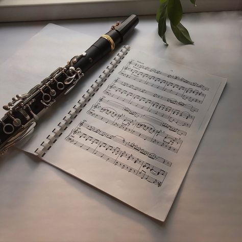 Woodwind Aesthetic, Instrument Asthetic, Aesthetic Clarinet, Clarinet Pictures, Music Notes Aesthetic, Clarinet Aesthetic, Playing Clarinet, Free Guitar Sheet Music, Tenor Saxophone Sheet Music