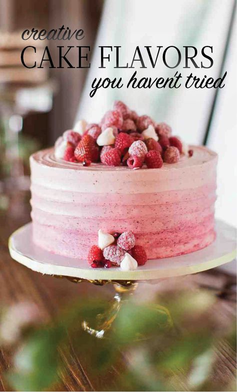 Cheesecake Wedding Cake, Chocolate Espresso Cake, Wedding Cheesecake, Wedding Cake Ombre, Raspberry Buttercream, Ombre Cake, Wedding Cake Flavors, Unique Wedding Cakes, Strawberry Cakes