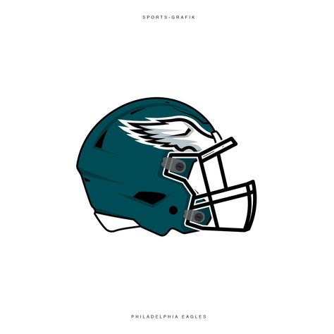 Philadelphia Eagles Helmet, Eagles Helmet, Nfl Helmets, Helmet Tattoo, Helmet Art, Philadelphia Sports, Eagles Nfl, Fly Eagles Fly, Eagles Football