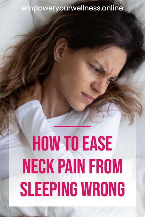 Neck Hurts, Sleep Posture, Sore Neck, Neck Problems, Neck Relief, Shoulder Pain Relief, Ways To Sleep, Psoas Muscle, Sleep Funny