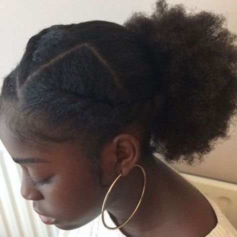 65 Easy Natural Hairstyles For Teenage Black Girls in 2023 - Coils and Glory Natural Hairstyles Black Women, Professional Natural Hairstyles, Women Natural Hairstyles, Black Women Natural Hairstyles, Natural Hairstyles For Black Women, Natural Hair Twa, African Natural Hairstyles, Cabello Afro Natural, Cute Natural Hairstyles