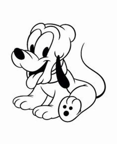 Fun baby animal coloring pages for your little one. They\'re free and easy to print. The collection is varied for different skill levels and... Mickey Mouse Coloring, Mouse Coloring Pages, Mickey Coloring Pages, Disney Coloring Sheets, Baby Disney Characters, Easy Disney Drawings, Baby Coloring Pages, Mickey Mouse Coloring Pages, Animals Coloring