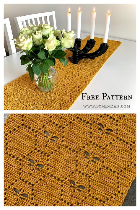 Fiery Dragonflies Table Runner Free Crochet Pattern Crochet Star Table Runner Free Pattern, Crochet Table Runner Free Pattern Oval, Filet Crochet Table Runner Pattern, Crochet Runner Rug, Crochet Rustic Table Runner Free Pattern, Crochet Pattern Tablecloth, Free Table Runner Patterns Crochet, Table Runner Pattern Crochet Free, Rectangular Doily Crochet Pattern