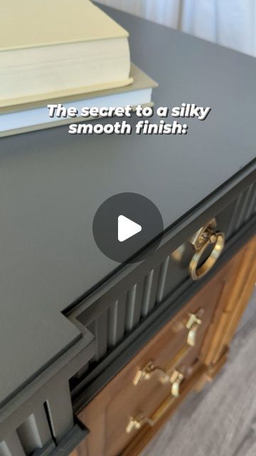 Remy Bradley  Furniture Flips  DIYs on Instagram: "Here are my tips for a silky smooth paint finish!  • Clean your piece before you do anything, to remove any build up, stickers, residue, etc.. • Always fill any imperfections you see with wood filler, Bondo, or epoxy putty. • Use a quality paint that self-levels. • Lightly sand in between each coat of paint with 220+ grit. • If brushing and using a water based paint, use a light spray mister to mist water on your piece before brushing the paint on. • If rolling, use a 1/4in nap roller, not a foam roller. • Spraying is my personal choice for a smooth finish. • Finish by using a brown paper bag to "sand" after the last coat. Brown paper bags are equivalent to 1500 grit and will leave your piece buttery smooth!  Let me know if you have any qu Self Leveling Paint For Furniture, Brown Painted Furniture, Spray Painting Wood Furniture, Diy Home Updates, Spray Paint Furniture, Brown Paper Bags, Epoxy Putty, Timeless Interior, Furniture Flips