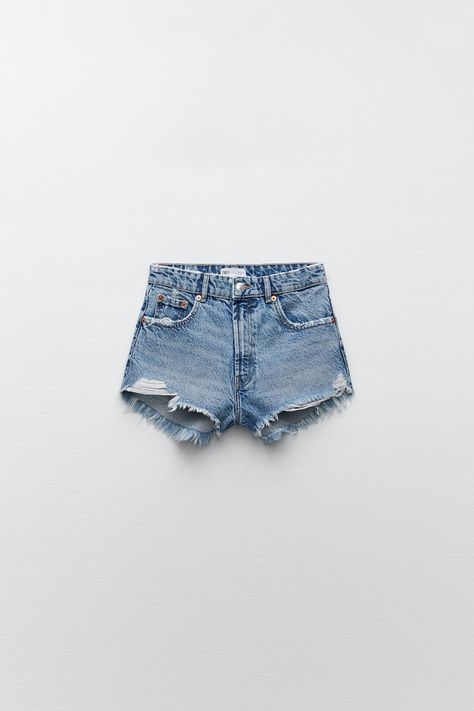 Ae Outfits, Zara Jean Shorts, Zara Summer, Spring Break Outfit, Straight Fit Denim, Aesthetic Outfit Ideas, Summer Attire, Cute Preppy Outfits, Preppy Summer