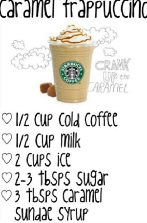 Iced Caramel Frappuccino, Caramel Frappuccino Recipe Starbucks, Diy Caramel Frappuccino, Caramel Frappe Recipe No Coffee, Ice Frappuccino Recipe, Starbucks Recipes Iced Coffee At Home, Homemade Caramel Frappuccino Recipe, Starbucks Drinks Without Coffee Recipes, Starbucks Drink Recipes Without Coffee