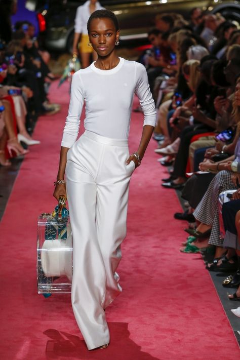 Fashion Fotografie, Chique Outfit, Brandon Maxwell, Cooler Look, 가을 패션, Looks Style, White Outfits, White Fashion, Look Fashion