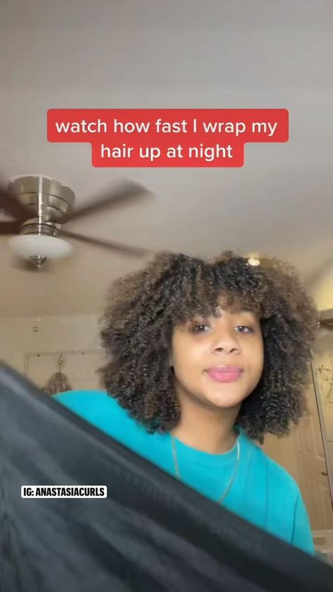 Natural Hair Styles Curly, Hair At Night, Curly Hair Up, Hair Styles Curly Hair, Styles Curly Hair, Curly Hair Care Routine, Mixed Curly Hair, Night Hairstyles, Curly Hair Videos