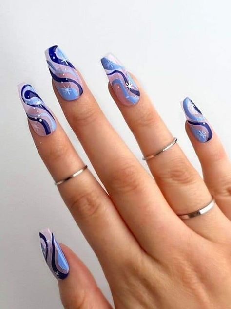 Hand Nails, Girly Acrylic, Summer Acrylic, Luxury Press On Nails, Summer Luxury, Purple Nail Designs, Nails 2022, Oval Nails, Hot Nails