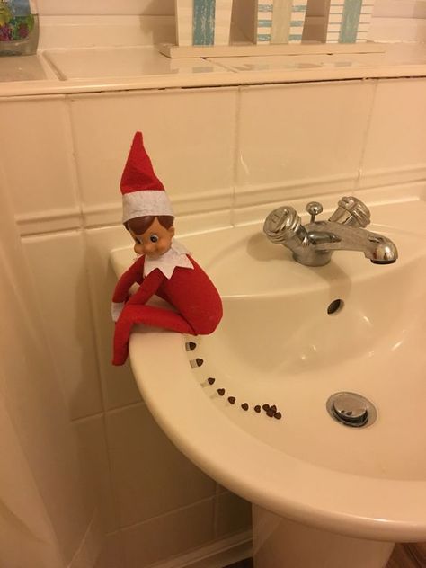 Elf On The Shelves, Bad Elf, Elf Of The Shelf, Christmas Elf Ideas, Shelf Elf, Elf Shelf, Christmas Elf On The Shelf, Elf Magic, Awesome Elf On The Shelf Ideas