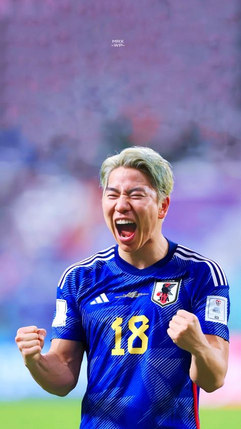 Takuma Asano, Japan World Cup, Japan Football, Japan Soccer, Japan Samurai, Red Giant, Foot Ball, Football Wallpaper, Football Players