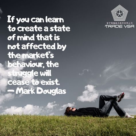 Mark Douglas wrote books on market psychology such as ‘Trading in the Zone’ or ‘The Disciplined Trader’. His insights are valuable for anyone dealing with markets be it as a full-time trader or regular investor.  #MarkDouglas #investment #tradevsa #smartrobie #vsamalaysia #stocks #stockmarket #marketpsychology Mark Douglas Quotes, Trading In The Zone, Mark Douglas, Quotes Related To Life, Trading Psychology, Trading Quotes, In The Zone, The Zone, All Quotes