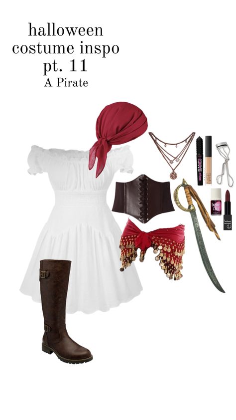 costume inspo pt. 11 : a pirate🏴‍☠️⚔️#fyp #f4f #follow #31daysofcostumes #outfitinspo #fitinspo #costumeinspo #halloween #costume #spookyszn Pretty Halloween Costumes, Pretty Halloween, Costume Inspo, Pirate Costume, Fitness Inspo, Halloween Costume, Halloween Costumes, Halloween, Outfit Inspo