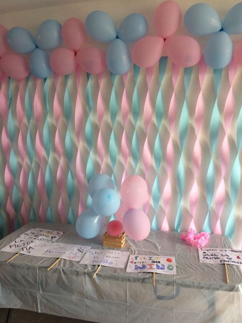 Decoración de cumpleañ Adornos Baby Shower, Diy Baby Shower Decorations At Home, Baby Shower Simple Decorations, Easy Birthday Decoration Ideas At Home, Simple Baby Shower Decorations, Beautiful Paper Flowers, Modern Boho Bedroom, Idee Babyshower, Diy Baby Shower Decorations