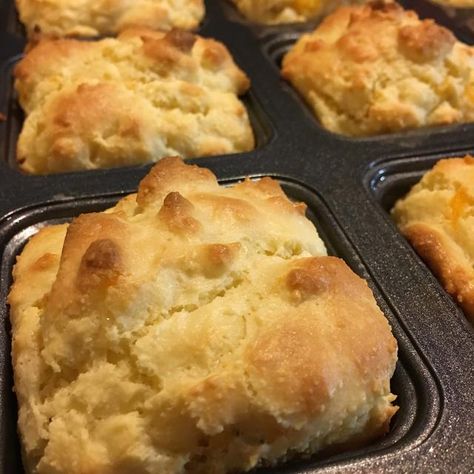 Diabetic Enjoying Food: ALMOND FLOUR BISCUITS (LOW CARB) Low Carb Biscuits, Almond Flour Biscuits, Slice Recipes, Recipes Cheese, Cheese Slice, Kek Lapis, Low Carb Biscuit, Breakfast Low Carb, Postre Keto