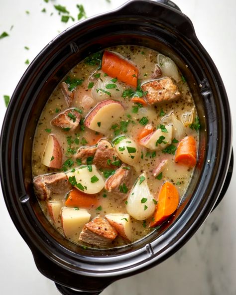 Most Popular Fall Slow Cooker Recipes | Kitchn Fall Slow Cooker, Fall Slow Cooker Recipes, Pork Casserole, Slow Cooker Recipes Pork, Fall Crockpot Recipes, Recipe Pork, Recipes Pork, Pork Soup, Slow Cooker Stew