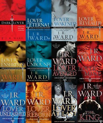 A series of paranormal romance novels written by J.R. Ward which follow the lives of the titular Brotherhood: the vampire race's most powerful warriors and protectors. Each book focuses on a different brother as he battles the de-souled human … Black Dagger Brotherhood Books, Vampire Book, Brotherhood Series, Christine Feehan, Black Dagger Brotherhood, Books Series, Vampire Books, Book Tv, I Love Books