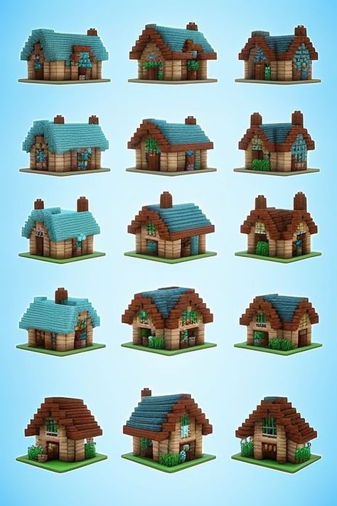 Minecraft Roofing, Minecraft House Roof Ideas, Minecraft Interior Roof Design, Roofs In Minecraft, Minecraft Roofs Designs, Minecraft Roof Shapes, Cartographer House Minecraft, Minecraft Small Medieval House, Small Village House Minecraft