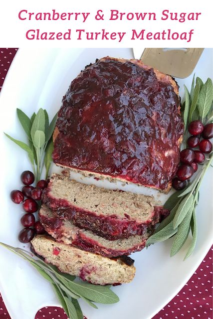 Glazed Meatloaf, Turkey Meatloaf Recipe, Glazed Turkey, Cranberry Turkey, Turkey Meatloaf Recipes, Autumn Dinner, Granola Recipe Homemade, Turkey Glaze, Brown Sugar Glaze