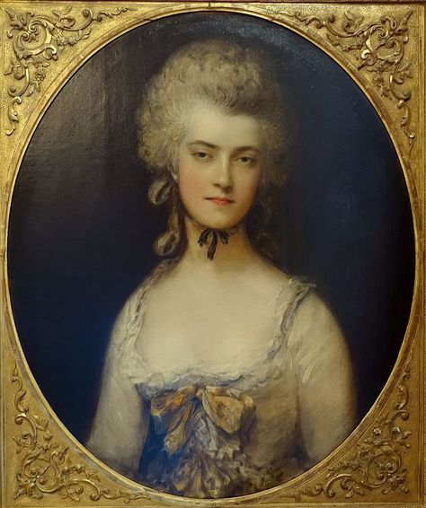 Mary Darby, Mrs Thomas Robinson, by Thomas Gainsborough, 1781, oil on canvas - Waddesdon Manor - Buckinghamshire, England - DSC07779 - Category:Mary Darby, Mrs Thomas Robinson, by Thomas Gainsborough - Wikimedia Commons Gainsborough Paintings, Louis Xiv Versailles, Buckinghamshire England, 1770s Fashion, Georgian Fashion, Historical Portraits, Mary Robinson, Waddesdon Manor, Maria Victoria