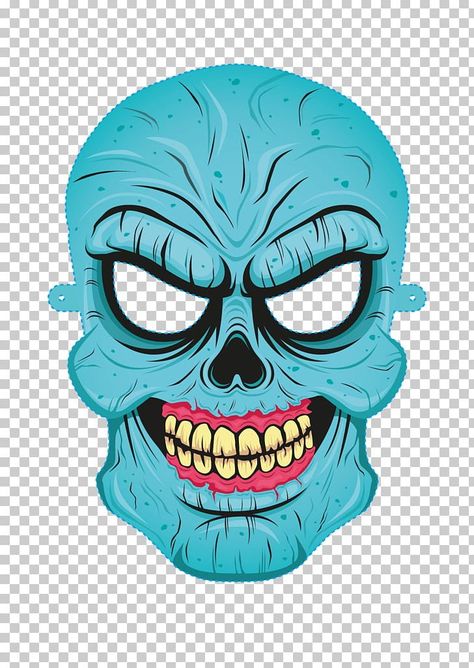 Zombie Cartoon, Zombie Mask, Zombie Drawings, Zombie Face, Bricolage Halloween, Halloween Costume Mask, Halloween Face Mask, Paper Mask, Carnival Masks