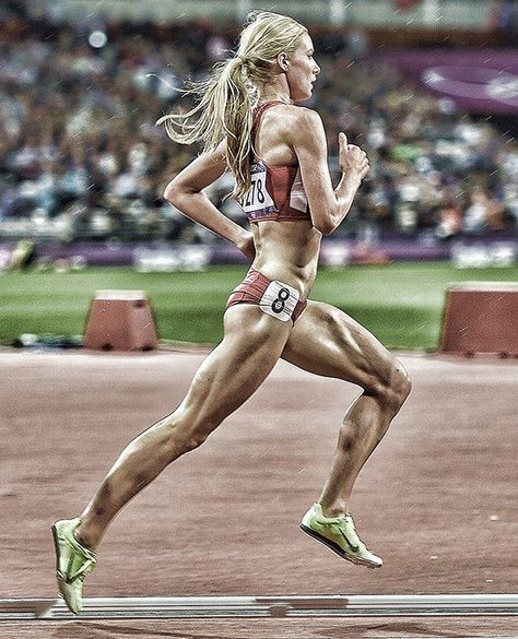 Emma Coburn Dynamic Poses Reference Photography, Emma Coburn, Drawing Bodies, Dragon Punch, Women Athletes, Running Inspiration, Leg Muscles, Sport Top, Running Motivation