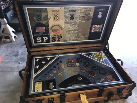 Army Retirement Shadow Box Ideas, Air Force Retirement Ceremony Ideas, Air Force Retirement Shadow Box Ideas, Army Retirement Party Ideas For Men, Air Force Shadow Box Ideas, Army Shadow Box Ideas, Navy Shadow Box Ideas, Retirement Shadow Box Ideas, Air Force Retirement Party Ideas