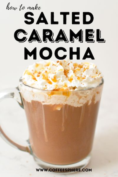 Starbucks Salted Caramel Mocha, Speciality Coffee Recipes, Easy Coffee Drinks Recipes, Easy Coffee Drinks, Mocha Recipes, Salted Caramel Coffee, Salted Caramel Mocha, Mocha Recipe, Starbucks Caramel