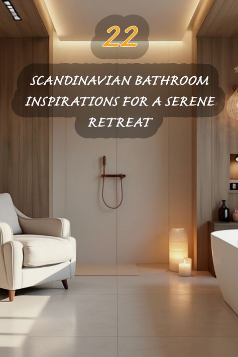 Discover the beauty of Scandinavian design with these bathroom inspirations that transform your space into a tranquil retreat. The blend of natural materials, minimalistic decor, and soft lighting creates a welcoming atmosphere. Perfect for relaxation, each design evokes a sense of peace that's essential for unwinding after a long day. Danish Bathroom, Bathroom Scandinavian Style, Natural Bathroom Design, Scandinavian Bathroom Design Ideas, Bathroom Scandinavian, Scandinavian Bathroom Design, Minimalistic Decor, Natural Bathroom, Scandinavian Bathroom