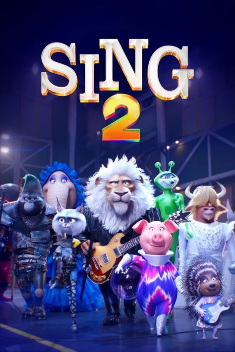 Sing 2 (2021) Sing Movie 2016, Clay Calloway, Movie Cupcakes, Buster Moon, Illumination Sing, Sing Movie, Sing 2, Animation Movie, Family Movie Night