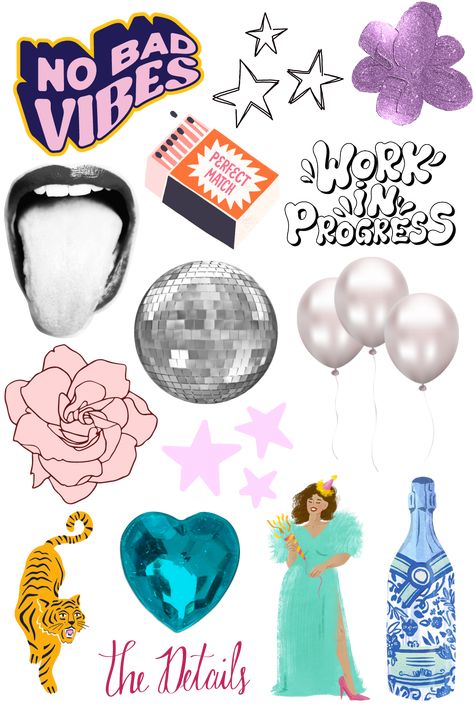 vision board, vision board stickers, vision board ideas, vision board 2023, stickers, new year new me, stickers, collage stickers, canva board stickers, girly, creative stickers, digital vision board, how to make a vision board, vision board stickers Mood Board Stickers, Vision Board Canvas Ideas, Vision Board Cutouts, Stickers For Vision Board, Vision Board Clip Art Printables, Collage Stickers Art Journals, Vision Board Stickers, Vision Board Magazine Cutouts, Manifestation Stickers