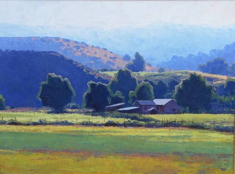 American Landscape Painting, Douglas Aagard Art, Douglas Gordon Art, Douglas Aagard, Douglas Lake, Grand Canyon Oil Painting, City Gallery, Landscape Painting Tutorial, Farm Barn