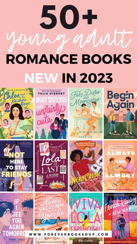 Young Adult Romance Books in 2023 Young Adult Romance Books, Ya Romance Books, Books In 2023, Ya Books Romance, Young Adult Books Romance, Young Adult Romance Novels, Clean Romance Books, Young Romance, Billionaire Romance Books