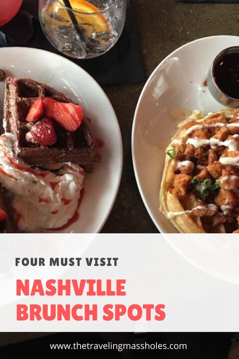 If you're in the mood for some good food and even better drinks,  we highly suggest taking a trip to Nashville, Tennessee. Nashville fosters all the southern hospitality you could want with the hustle and bustle of a city life. Here are some of the top joints we recommend and have the opportunity to enjoy during our time in Nashville, TN. #Nashville #Tennessee #Brunch #Life #Food #MustHaves Nashville Brunch, Big Bad Breakfast, Asheville Restaurants, Nashville Vacation, Visit Nashville, Southern Travel, Girls Brunch, Brunch Places, Boozy Brunch