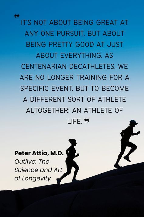 Delve into Outlive by Peter Attia, M.D. with these top quotes to inspire more than a mere “health & fitness” craze but a way of life. #outlive #healthspan #longevity #peterattiaquotes #healthquotes #bookquotes #theroadtakento Outlive Peter Attia, Longevity Quotes, Peter Attia, Empty Nest, Top Quotes, Quotes To Inspire, A Way Of Life, Literary Quotes, Health Quotes