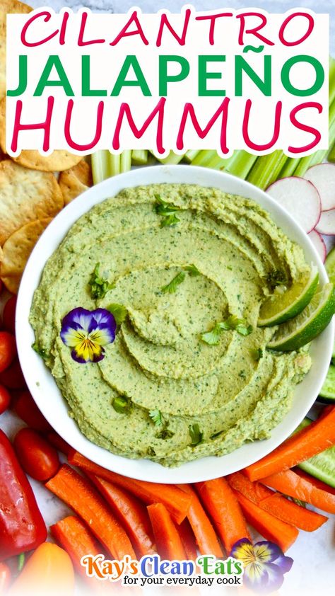 Jalepeno Hummus, Jalapeno Hummus Recipe, Spicy Hummus Recipe, Jalapeño Hummus, Cilantro Jalapeno Hummus, Cilantro Hummus, Jalapeno Hummus, Best Hummus Recipe, Spicy Hummus