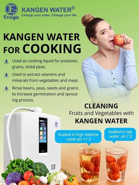 Kangen Water Benefits, Apple Ipad Wallpaper, Kangen Water Machine, Ionised Water, Benefits Of Drinking Water, Kangen Water, Water Benefits, Energy Foods, Water Machine