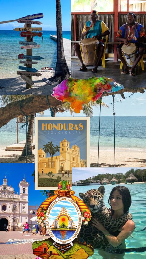 Honduras Aesthetic Wallpaper, Honduras Aesthetic, Honduras Culture, Countries Aesthetic, English Day, Honduras Travel, Wallpapers Beautiful, San Pedro Sula, Roatan Honduras