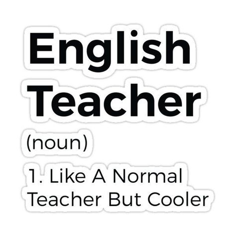 English Teacher Aesthetic Wallpaper, English Teachers Be Like, English Stickers Printable, Teacher English Aesthetic, Teaching English Aesthetic, Quotes For English Teacher, English Teacher Stickers, English Stickers Aesthetic, English Stickers School