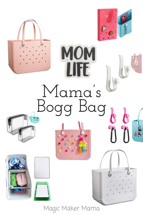 the perfect gift for mothers day Bogg Bag Essentials, Bog Bag Ideas, Sports Mom Bag Essentials, Bogg Bag Organization, Bogg Bag Gift Basket, Bogg Bag Uses, Softball Mom Bag, Mom Bag Essentials, Sports Mom Bag