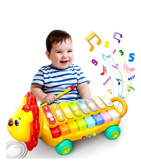 Ohuhu Kids Musical Toys Instruments Toys For Infants, Toy Instruments, Kids Musical Instruments, Piano Keyboard, Musical Toys, Pull Toy, Play Room, Learning Toys, Early Learning