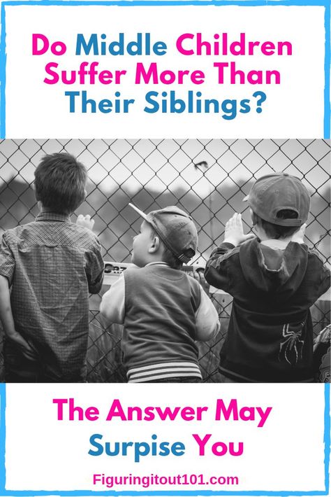 Middle Child Quotes, National Middle Child Day, Middle Child Humor, Middle Child Syndrome, The Middle Child, Growing Up With Siblings, Middle Sister, Funny Pictures For Kids, New Baby Announcements