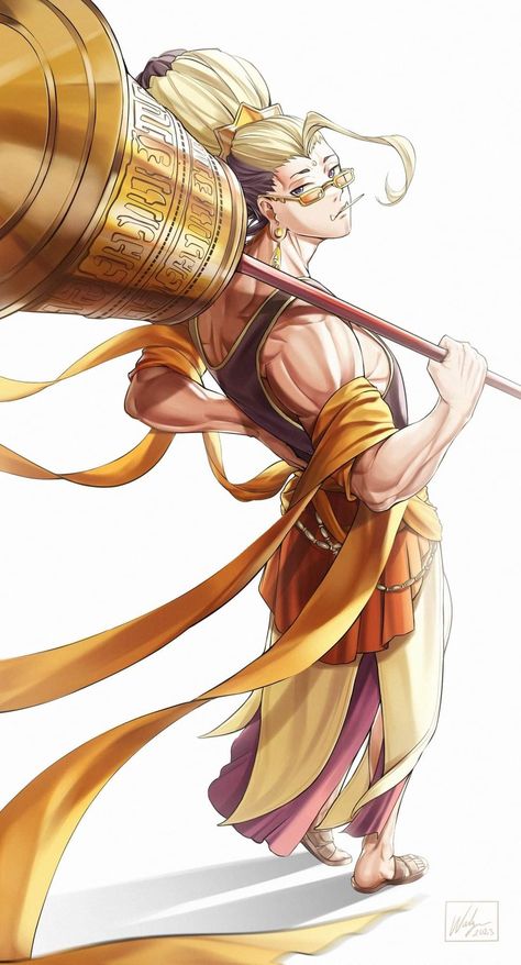 Record Of Ragnarok Buddha, Ragnarok Buddha, Buda Wallpaper, Ragnarok Characters, Iphone 5s Wallpaper, Ragnarok Anime, Record Of Ragnarok, Buddha Art, God Illustrations