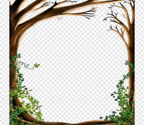 Tree Border, Htc Wallpaper, Painted Trees, Photoshop Lighting, Free Background Photos, Tree Photos, Tree Borders, Indian Goddess Kali, Leaves Png