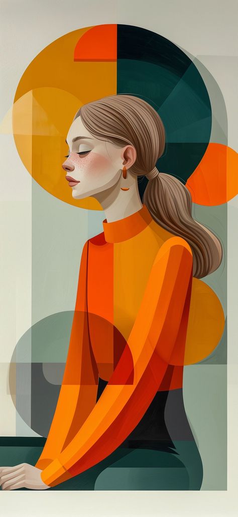 Profile Painting, Profile Illustration, الفن الرقمي, Art Mignon, Female Art Painting, Girly Art Illustrations, Art Et Illustration, Alam Yang Indah, Book Art Drawings