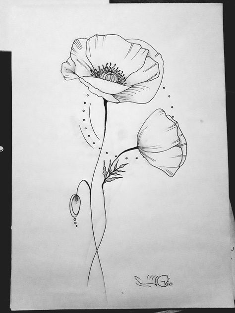 Poppy Moon Tattoo, Black Poppy Tattoo, Flor Tattoo, Poppy Flower Tattoo, Flower Bouquet Tattoo, Poppy Tattoo, Bouquet Tattoo, Poppies Tattoo, Black Poppy