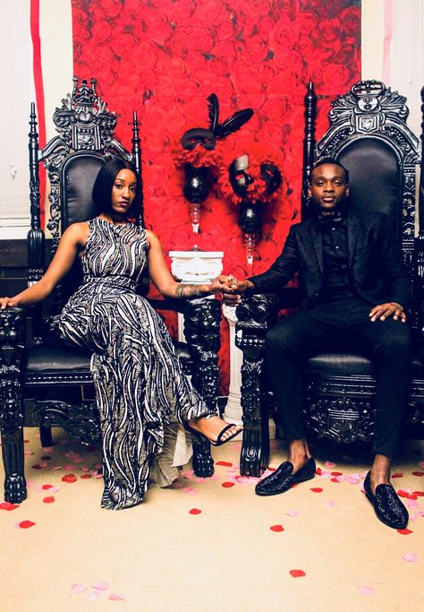 #BlackLove #RegalLove #Royalty #KingandQueen #Culture #Couture King Queen Photoshoot, King And Queen Engagement Photos, Black King And Queen Photoshoot Ideas, King And Queen Photoshoot Ideas, Royal Couple Photoshoot, Married Photos, Marriage Blessing, Pc Inspiration, Anniversary Pics