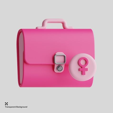 PSD 3d pink briefcase icon | Premium Psd #Freepik #psd #briefcase #briefcase-icon #3d-bag #suitcase Pink Briefcase, Bag Suitcase, 3d Icons, Psd Icon, Vector Photo, Bago, Graphic Resources, Transparent Background, 3 D